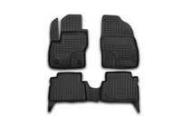 Ford C-Max 2004-2010 Rubber Floor Mats Interior (4 pcs, Novline) Option 2 photo 1