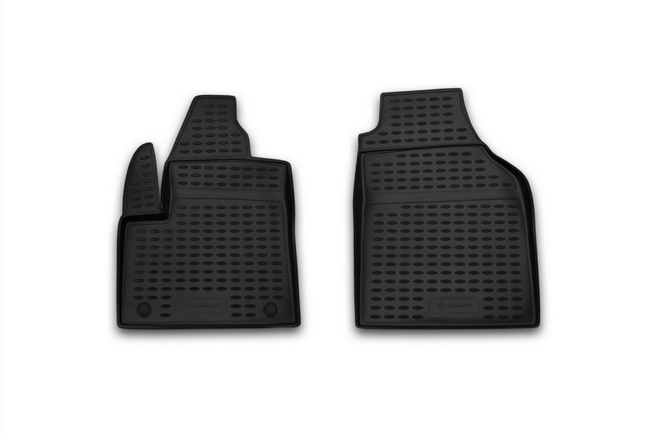 Ford Transit 2000–2014 (2002↗) Rubber Floor Mats (2 pcs, Novline) Image