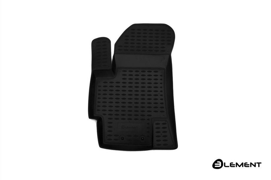 Kia Rio 2005-2011 Rubber floor mat front left interior (Novline) Photo 1