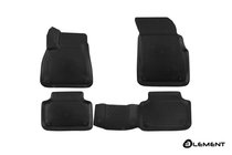 Audi Q7 2015–2026 3D Rubber Floor Mats for Interior (4 pcs, Novline) photo 1