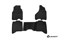 Dodge RAM (DT) 2018– 3D Rubber Floor Mats for Interior (4 pcs, Novline) photo 1