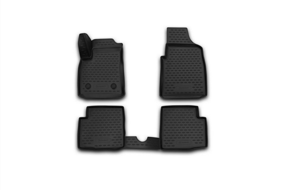 Ford Ka 1996-2008 (2008↗) 3D Rubber Floor Mats for Interior (4 pcs, Novline) Image