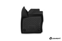 Ford Focus III 2011-2017 (2015↗) Rubber Floor Mat (Front Left) 3D Interior (Novline) photo 1