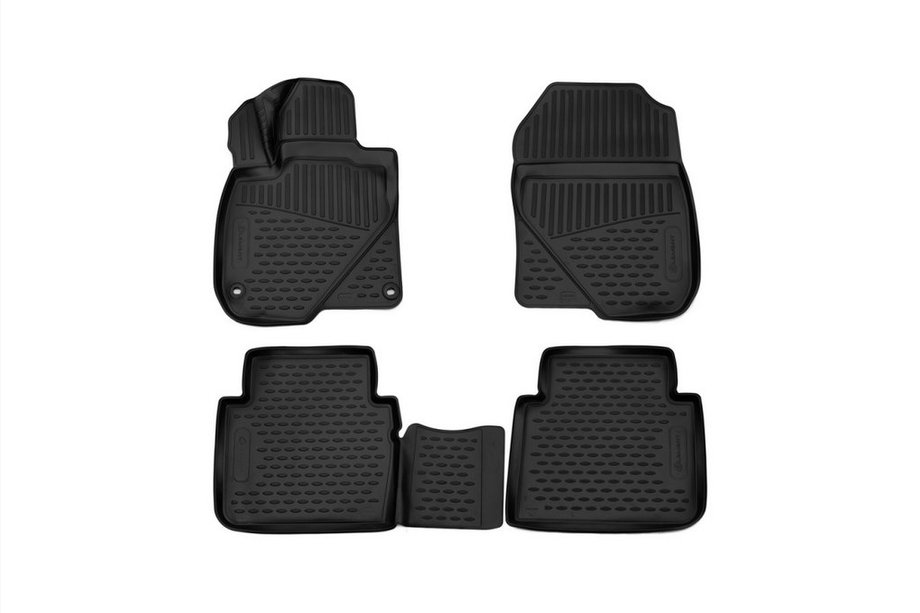 Honda CRV 2017-2022 3D Rubber Floor Mats for Interior (4 pcs, Novline) SUV Image