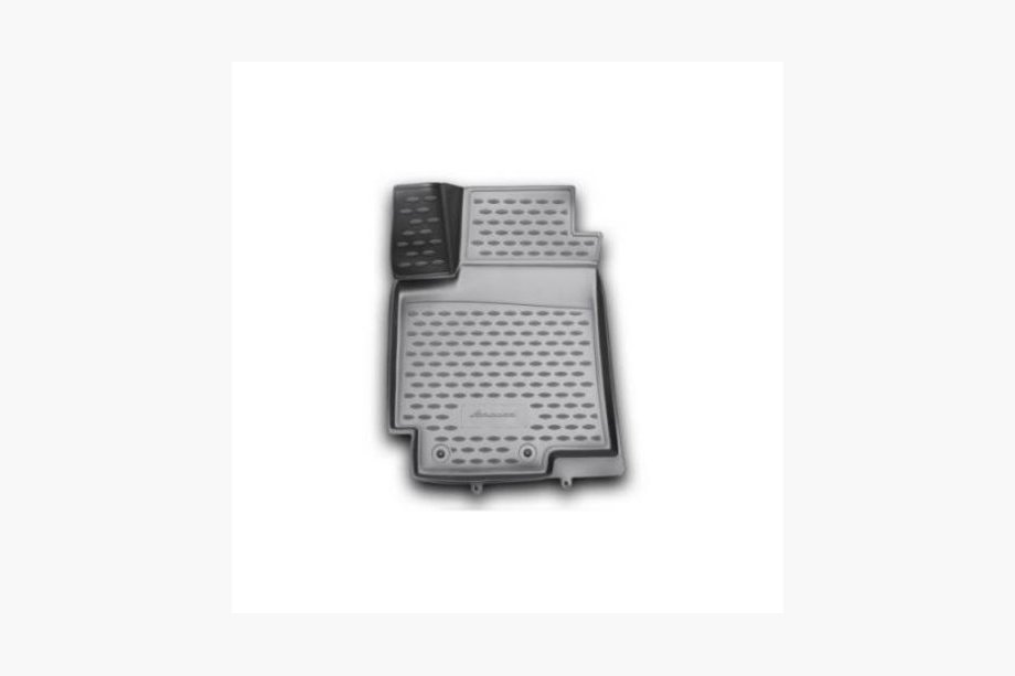Kia Rio 2012-2017 Rubber floor mat front left 3D interior (Novline) Image