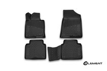 Kia Optima 2016- 3D Rubber Floor Mats for Interior (4 pcs, Novline) photo 1