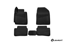 Kia Picanto 2016- 3D Rubber Floor Mats for Interior (4 pcs, Novline) HB photo 1