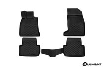 Kia Stinger 2017-2023 3D Rubber Floor Mats for Interior (4 pcs, Novline) SD photo 1
