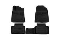 Kia Ceed 2018- 3D Rubber Floor Mats for Interior (4 pcs, Novline) photo 1