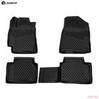 Kia Cerato 3 2013-2018 (2018↗) 3D Rubber Floor Mats for Interior (4 pcs, Novline) photo 1