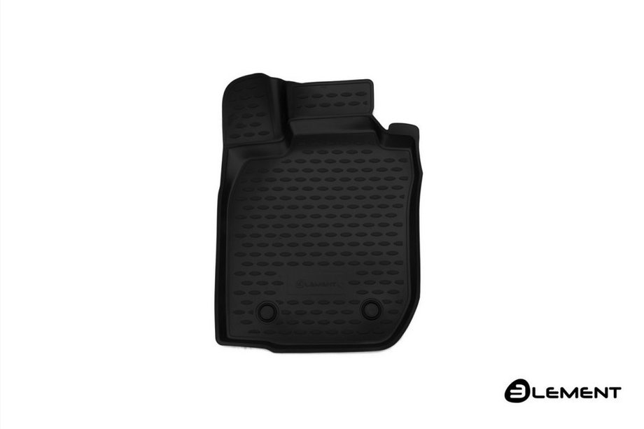 Renault Duster 2008–2017 (2011-2015) Rubber Floor Mat (Front Left) 3D Interior (Novline) 2WD Image