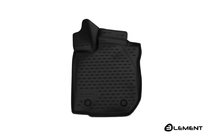 Renault Sandero 2013-2022 Rubber floor mat front left 3D interior (Novline) photo 1