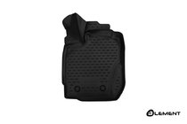 Renault Duster 2008–2017 (2015↗) Rubber Floor Mat (Front Left) 3D (with Handle for Remote Fuel Cap Release) Interior (Novline) 2WD photo 1