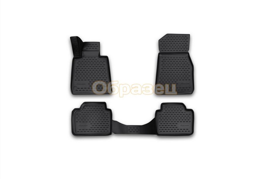 Toyota Camry 2006-2011 3D Rubber Floor Mats for Interior (4 pcs, Novline) Image
