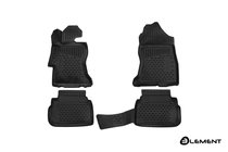 Subaru XV 2017-2023 3D Rubber Floor Mats for Interior (4 pcs, Novline) photo 1