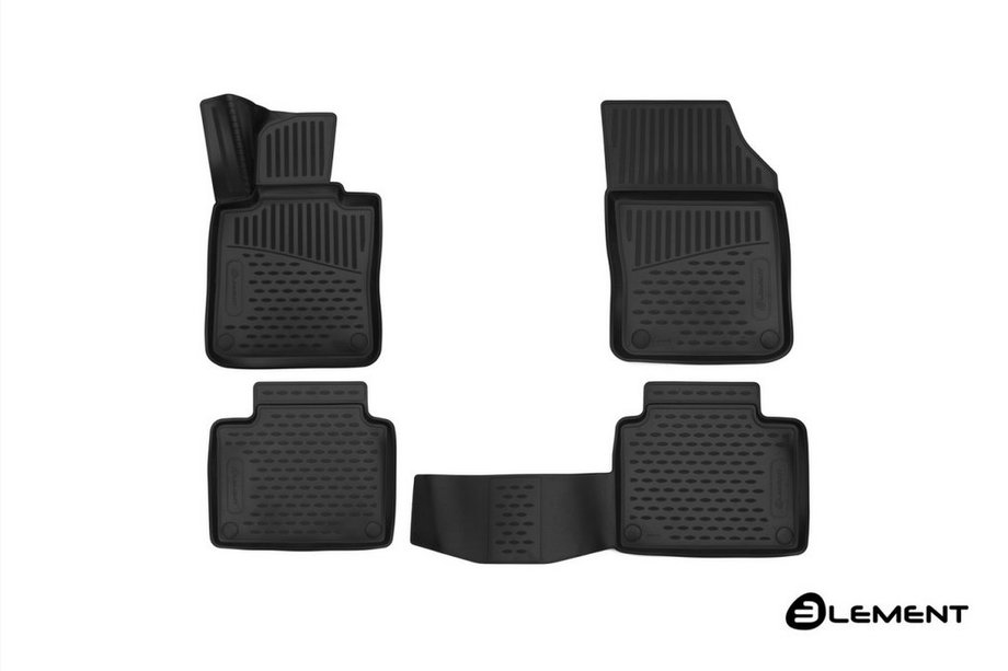 Volvo V90 1997-1998 (2016↗) 3D Rubber Floor Mats for Interior (4 pcs, Novline) SW Europe Photo 1