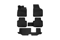 Volkswagen Atlas (Terramont) 2016- 3D Rubber Floor Mats for Interior (5 pcs, Novline) SUV photo 1