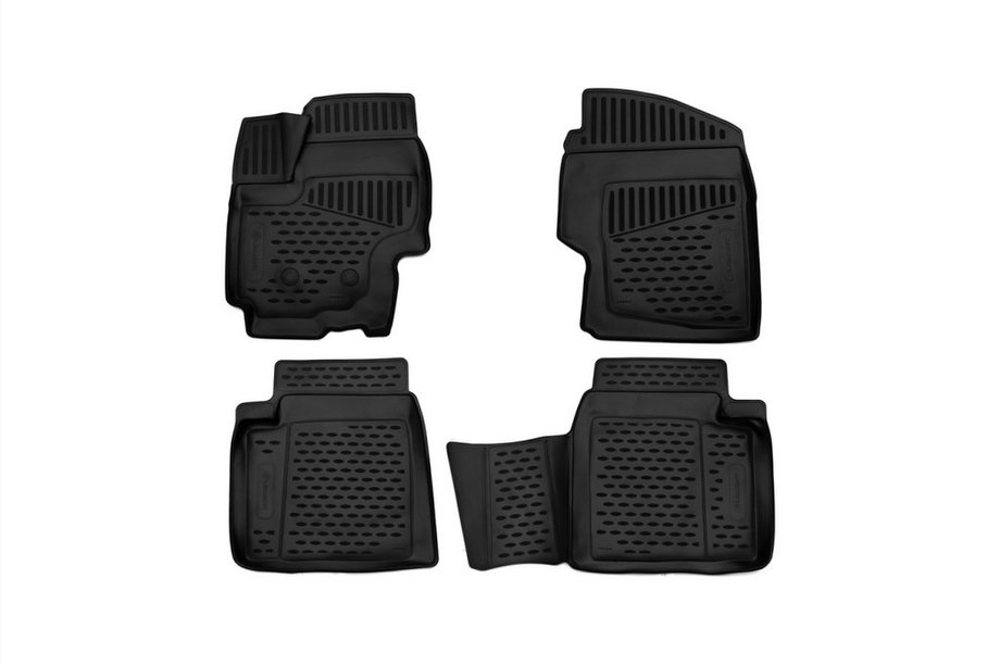 Lifan X70 2018-2020 (2018↗) 3D Rubber Floor Mats Interior (4 pcs, Novline) SUV Image