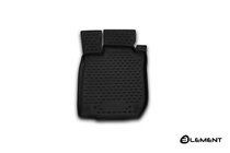 Renault Sandero 2007-2013 Rubber floor mat front left interior (Novline) photo 1
