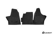 GAZelle 1998- (Next 2016↗) Rubber floor mats (2 pcs, Novline) remote gear lever control photo 1