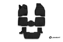 Ford Explorer 2011-2019 3D Rubber Floor Mats for Interior (5 pcs, Novline) Option 2 photo 1