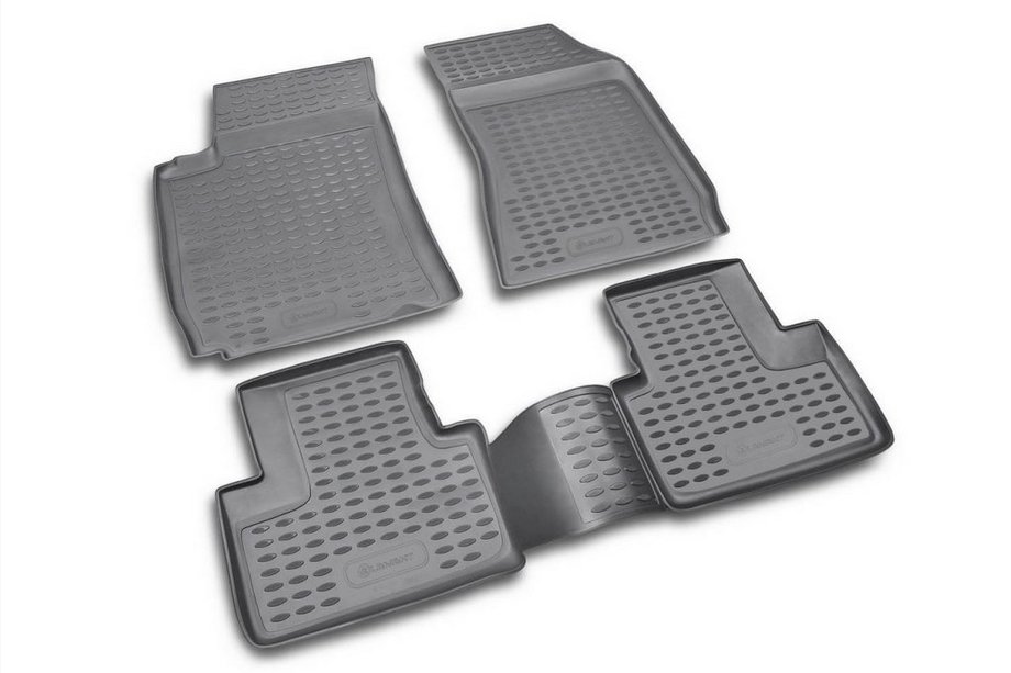 Alfa Romeo 159 2005–2011 Rubber floor mats (4 pcs, Novline) Photo 1