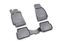 Audi A6 C6 2004-2011 Rubber floor mats (4 pcs, Novline) photo 1