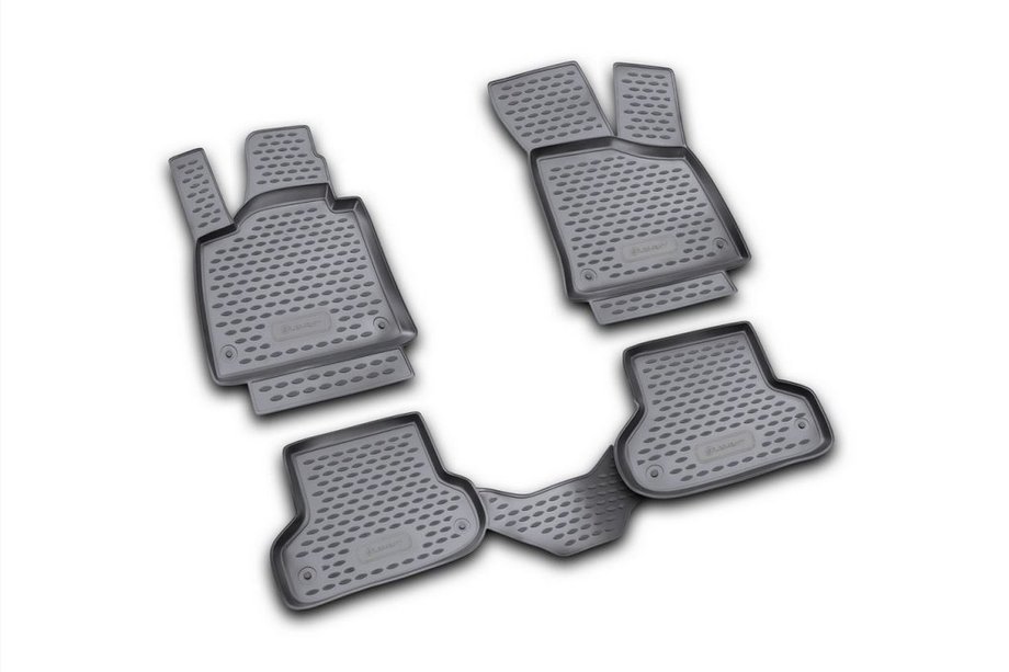 Audi A3 2003-2012 Rubber floor mats (4 pcs, Novline) Image