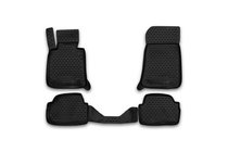 BMW 1 Series E81/E82/E87/E88 2004-2011 Rubber Floor Mats Interior (4 pcs, Novline) 3D photo 1