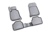 BMW 3 Series E90/E91 2005-2011 Rubber floor mats (4 pcs, Novline) photo 1