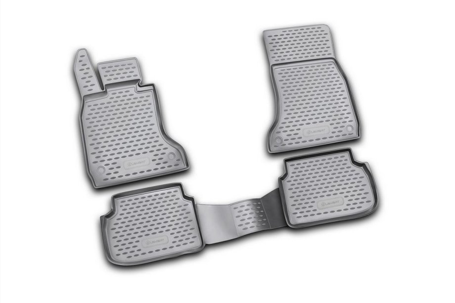 BMW 7 Series E65/66 2001-2008 Rubber floor mats (4 pcs, Novline) SD Image