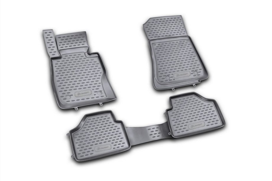 Audi Q5 2008-2017 Rubber floor mats (4 pcs, Novline) Image