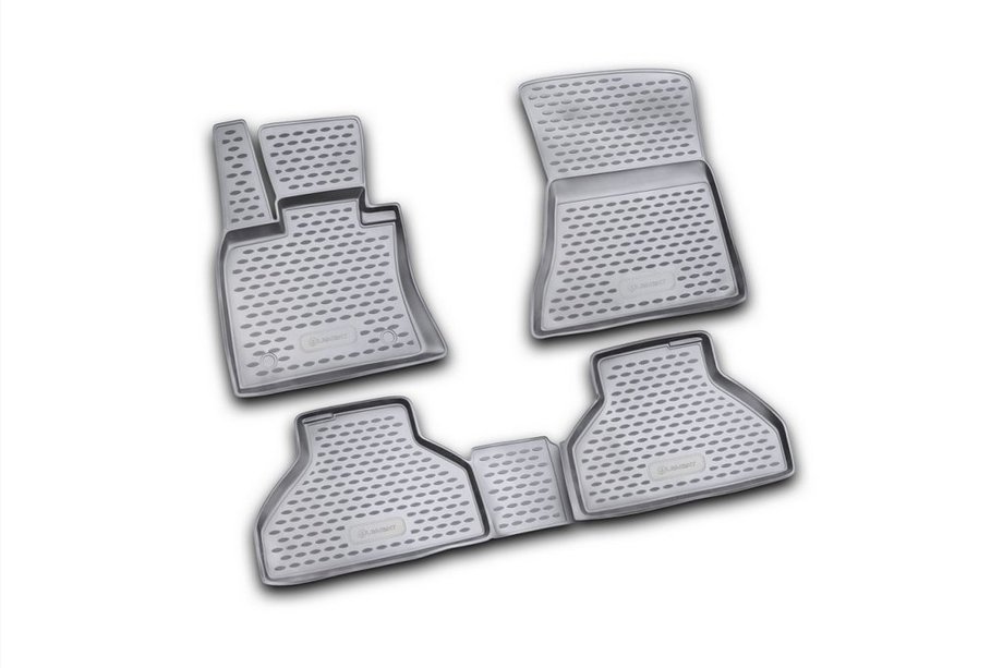BMW X5 E70 2007-2013 Rubber floor mats (4 pcs, Novline) Image