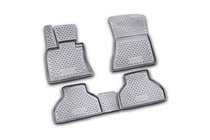 BMW X5 E70 2007-2013 Rubber floor mats (4 pcs, Novline) photo 1