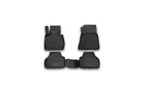 BMW X3 F25 2011-2018 Rubber floor mats (4 pcs, Novline) photo 1