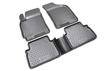 Chevrolet Lacetti 2003-2024 Rubber floor mats (4 pcs, Novline) photo 1