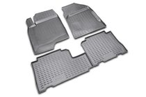 Chevrolet Captiva 2006-2019 (2006↗) Rubber Floor Mats (4 pcs, Novline) photo 1