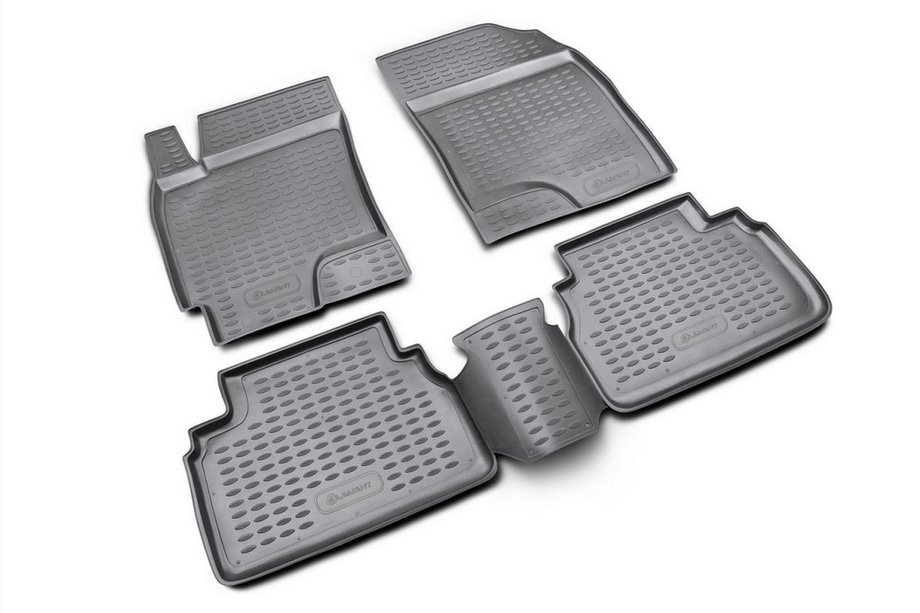Chevrolet Epica 2006-2014 Rubber floor mats (4 pcs, Novline) Photo 1