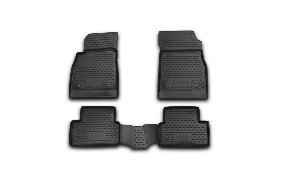 Chevrolet Cruze 2009–2015 Rubber floor mats (4 pcs, Novline) Image