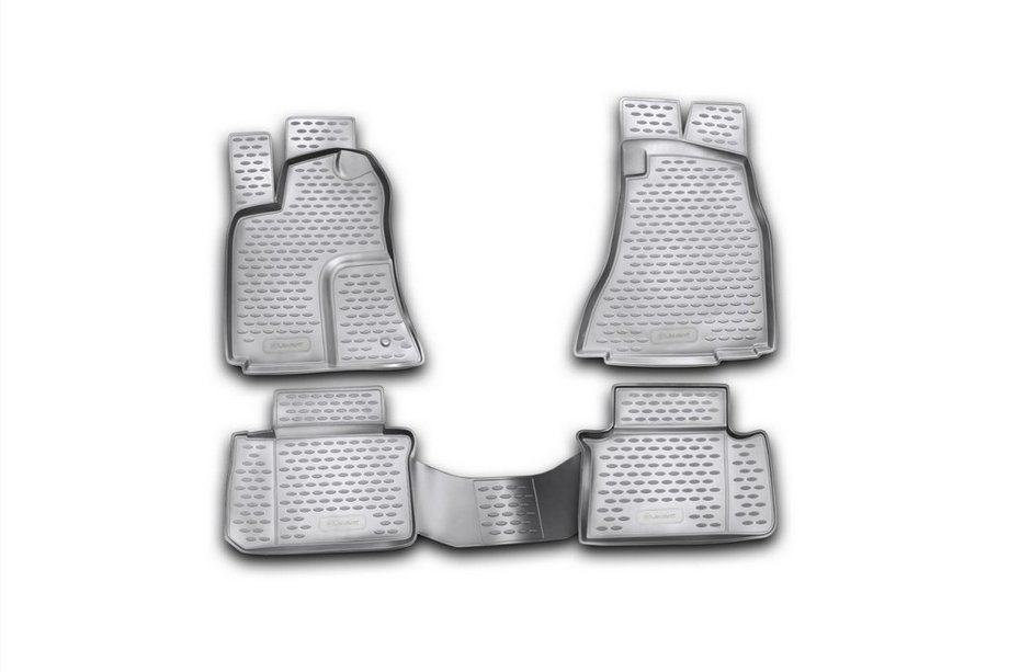 Chrysler C300 2004-2011 Rubber floor mats (4 pcs, Novline) 2WD Image