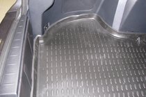 Citroen C-Crosser 2007-2013 (2007↗) Rubber Trunk Mat (Novline) SUV photo 1