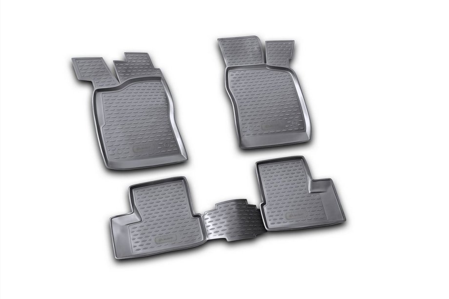 Daewoo Nexia 1995-2016 (1995-2007) Rubber floor mats (4 pcs, Novline) Image