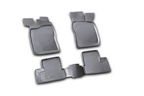 Daewoo Nexia 1995-2016 (1995-2007) Rubber floor mats (4 pcs, Novline) photo 1