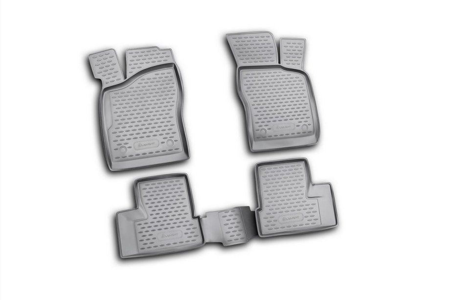 Daewoo Nexia 1995-2016 (2008↗) Rubber floor mats (4 pcs, Novline) Option 2 Image