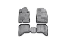 Daihatsu Terios 2006-2017 Rubber floor mats (4 pcs, Novline) photo 1