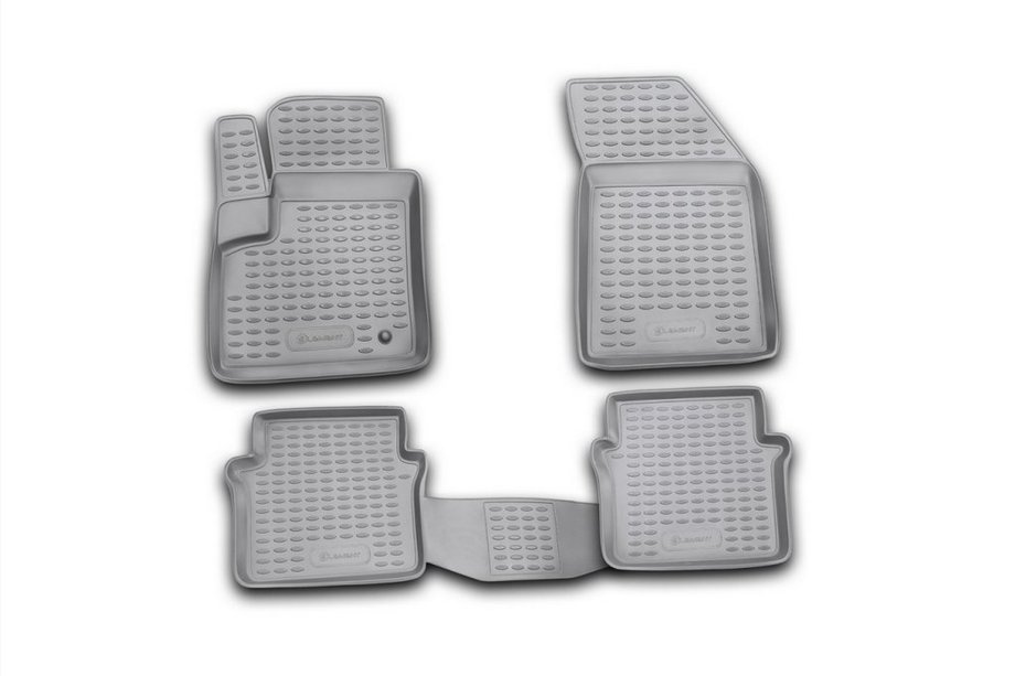 Dodge Avenger 2007-2014 Rubber floor mats (4 pcs, Novline) Image