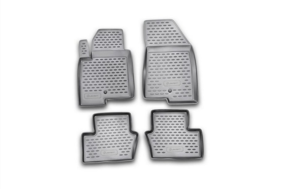 Dodge Caliber 2006-2011 Rubber floor mats (4 pcs, Novline) Photo 1
