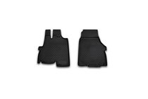 Fiat Ducato 2006-2025 (2012↗) Rubber Floor Mats Interior (2 pcs, Novline) photo 1
