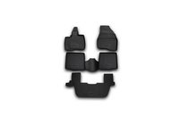 Ford Explorer 2011-2019 Rubber floor mats interior (5 pcs, Novline) photo 1