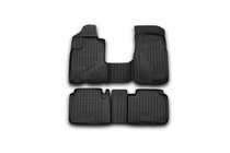 Honda CRV 2001-2006 Rubber floor mats (4 pcs, Novline) photo 1